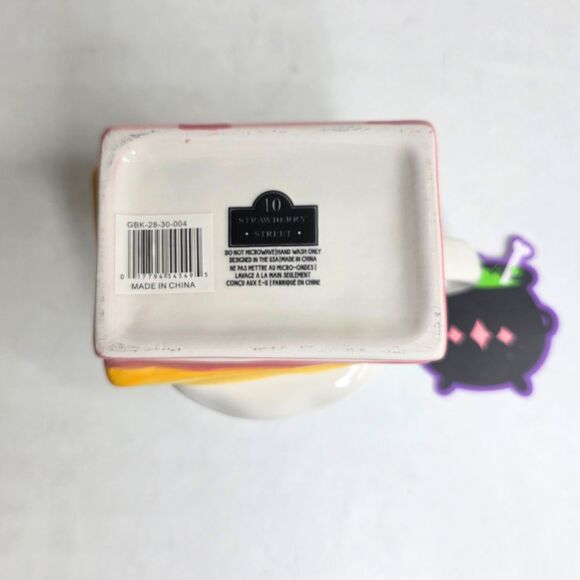 Ghost Reading Book 10 Strawberry Street Bookworm Halloween Books Coffee Mug NEW - Picture 8 of 8